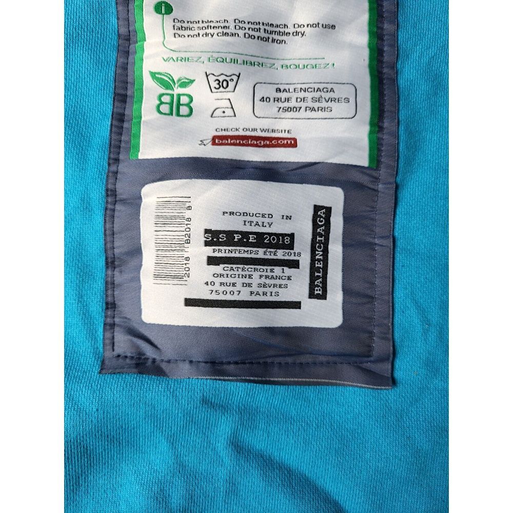 Balenciaga‎ Womens Archived Spring Summer 18 SS18 Oversized Crewneck Sweater - Picture 7 of 9